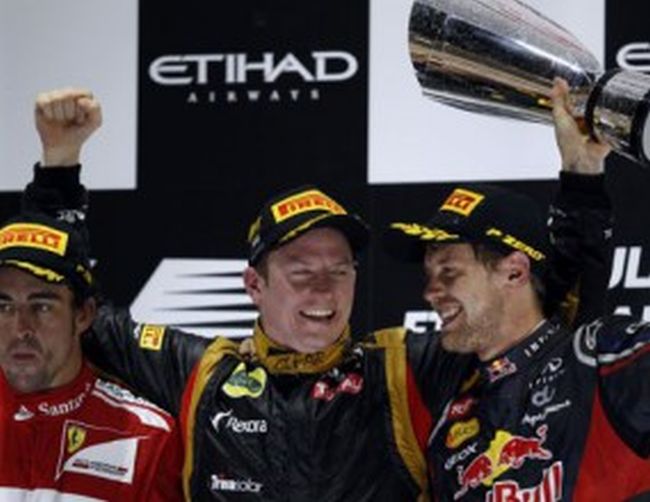 Кими Райконен - първи в Абу Даби