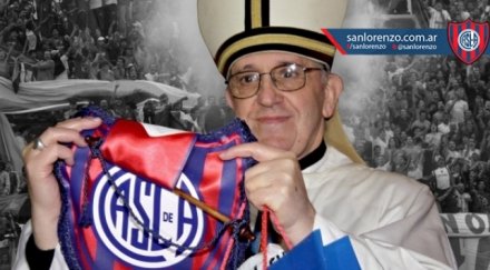 новият папа луд футбола сан лоренцо