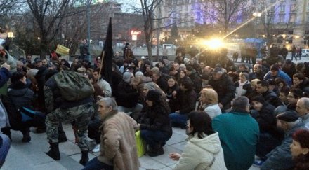 протестът пловдив беше мълчалив