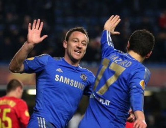 Челси охлади амбициите на Стяуа, Торес с разбит нос, гол и пропусната дузпа