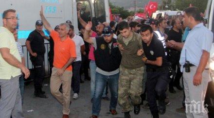 1200 турски жандармеристи уволнени опита преврат