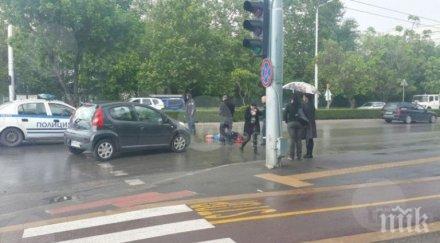 трагедия автомобил уби пешеходка русе