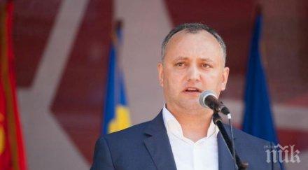 проруският фаворит президент молдова отворен сътрудничество