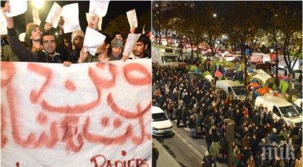 франция ужас недоволни мигранти заляха страната масови побоища безредици заплашват гражданите снимки видео