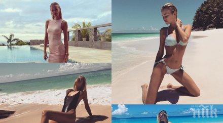 прелестната софия подлуди феновете супер горещи снимки