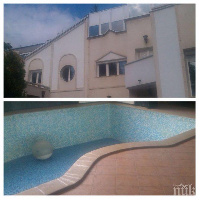 Частен комплекс на бизнесдама в Банкя излиза на търг заради дългове