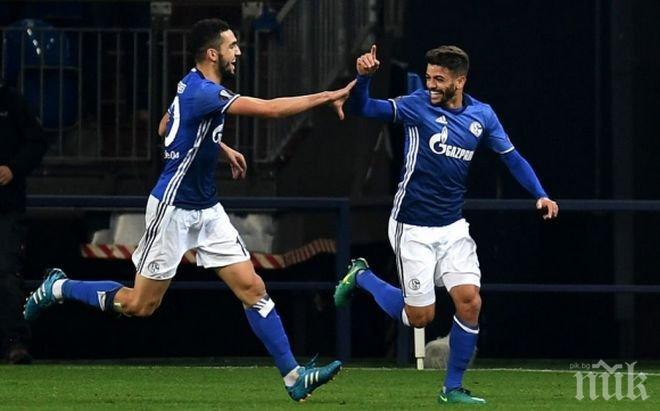 Бивш играч на родните орли бележи за Шалке 04 в Лига Европа