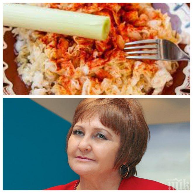 Топ диетолог разкри: Тази типична българска храна ни пази от рак!
