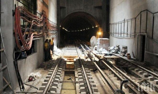 Започва строежът на метрото до бул. „Владимир Вазов“