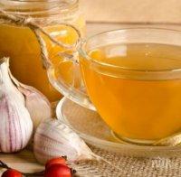 Полезно: Чеснов чай срещу вируси и настинки!