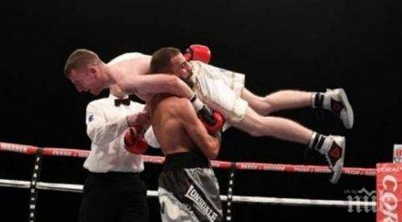 грандиозен скандал нашенец разтресе бокса видео