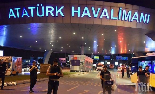 Няма пострадали цивилни при стрелбата на турското летище „Ататюрк“