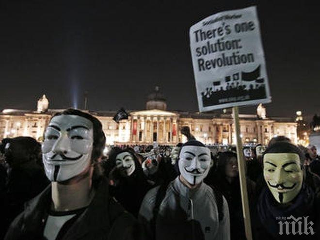 Полицията в Лондон арестува десетки участници в Марша на маскираните