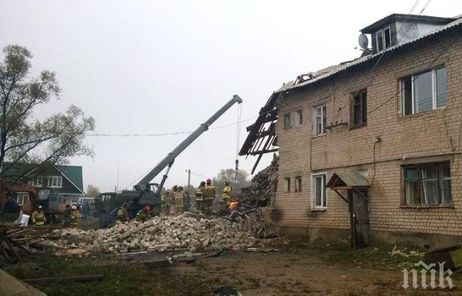 Драмата в Русия продължава! Спасители извадиха тялото на четиригодишно дете, загинало при срутването в Иваново 