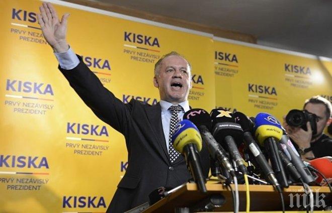 Словашкият президент провалил среща с Китай