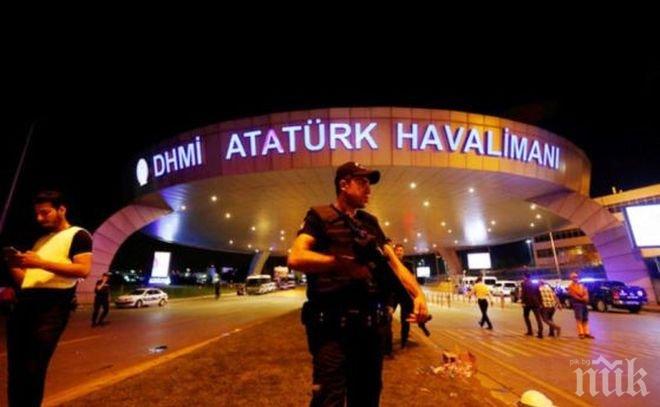 ИЗВЪНРЕДНО! След стрелба на истанбулското летище „Ататюрк“ са задържани двама предполагаеми нападатели