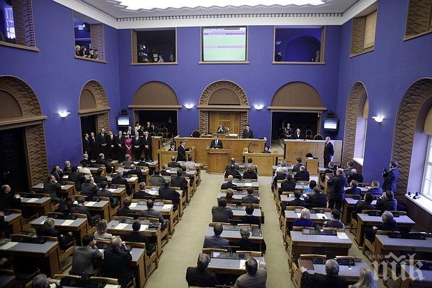 КРИЗА! Коалиционното правителство на Естония се разпадна