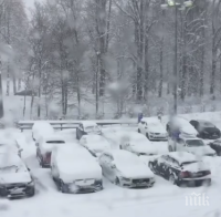 Рекорден снеговалеж блокира Швеция