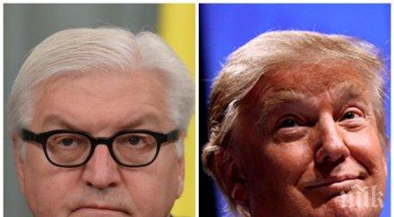 берлин очаква тръмп промяна тона