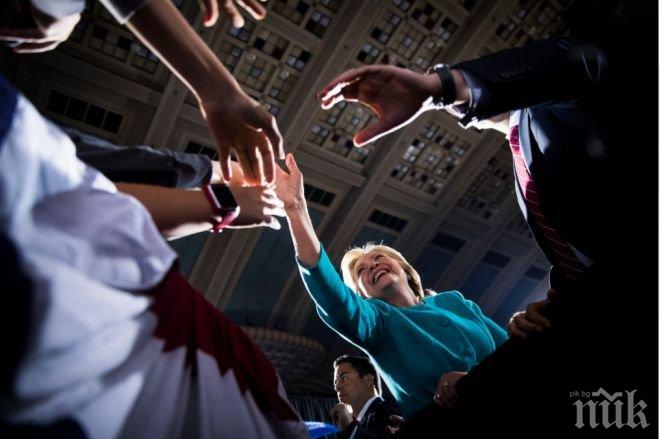 Клинтън води във Вирджиния