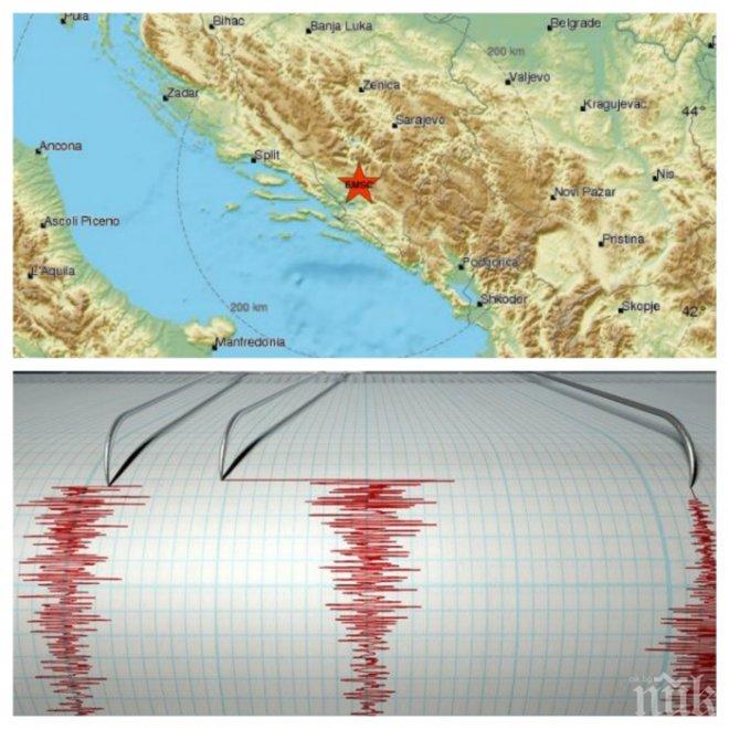 БАН: Няма връзка между земетресенията в Гърция и Северна Италия