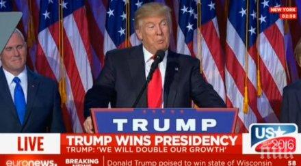 тръмп определи протестите несправедливи