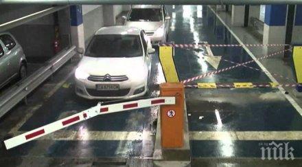 ужасяващ инцидент бариера строполи мъж столичен мол