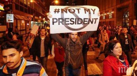 един човек бил ранен време протести доналд тръмп