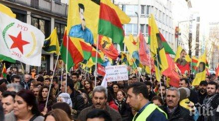 кьолн трепери протестиращи алевии кюрди заляха улиците града