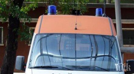 жестока катастрофа двама загинали челен удар