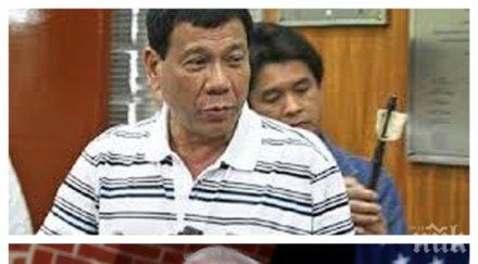 президентът филипините каза просто молекула сравнен доналд тръмп