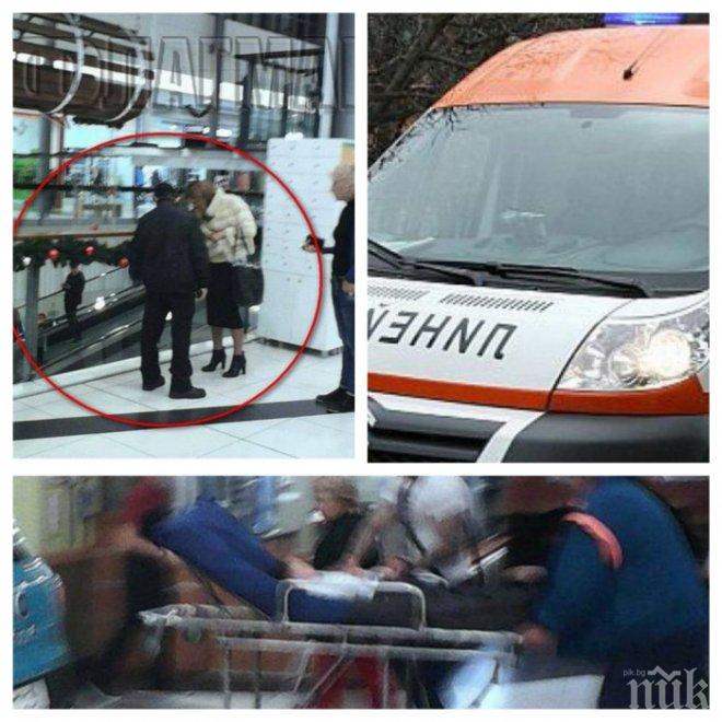 ИЗВЪНРЕДНО! Дете падна през счупен парапет от втория етаж на мол „Бургас Плаза“