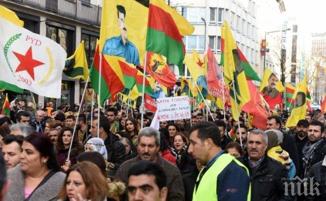 КЬОЛН ТРЕПЕРИ! Протестиращи алевии и кюрди заляха улиците на града