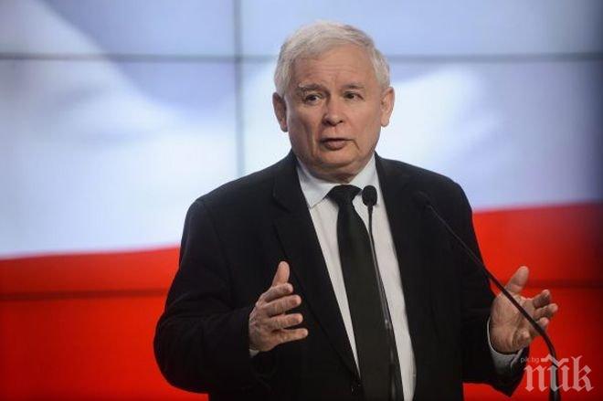 Качински: Полша е готова на „тежка битка“ със съюзници