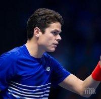 Раонич не даде сет на Монфис в Лондон