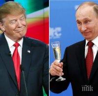 ИЗВЪНРЕДНО! Тръмп и Путин се чуха по телефона! Ето какво си казаха двамата първи!