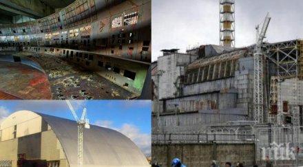 кошмарен спомен погребват руините чернобил 000 тона метал видео