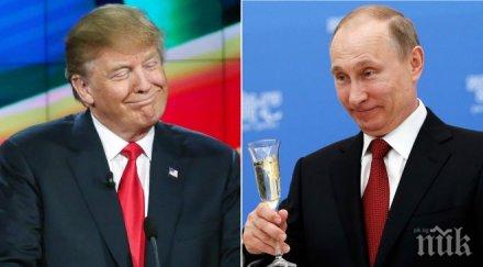 кремъл тръмп путин срещнат януари