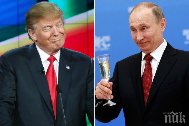 ИЗВЪНРЕДНО! Тръмп и Путин се чуха по телефона! Ето какво си казаха двамата първи!