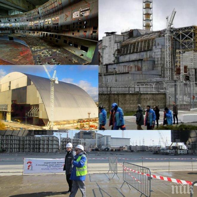 КОШМАРЕН СПОМЕН! Погребват руините на Чернобил под 31 000 тона метал  (ВИДЕО)