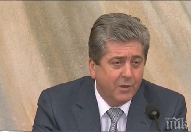 Първанов на първа пресконференция след вота: Парламентът е морално нелегитимен