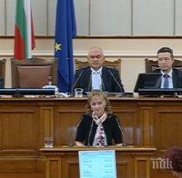 НА ЖИВО В ПИК TV: Карастоянова даде висока оценка на министрите на културата и на туризма 