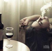 Защо трябва пиете червено вино, когато пушите