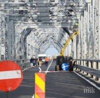 Тараш на Дунав мост! Спецпрокуратурите на България и Румъния затвориха за два часа 