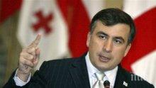 Саакашвили намекна за подготовка на революция в Украйна