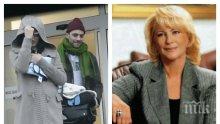 ЕКСКЛУЗИВНО В ПИК TV! Лора Видинлиева не дойде за изписването на внука си! Руши се паникьоса от папараците на ПИК! (СНИМКИ + ВИДЕО)