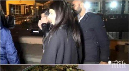 ексклузивно арестуваха дъщерята полицейски шеф българия дрога капъ куле снимки