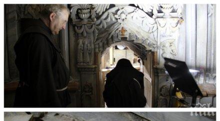 мистерия необясними аномалии пречат учените работят гроба господен ерусалим