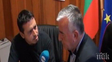 скандал кмет праща общински служители ремонтират частния магазин работно време