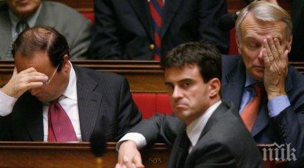 френският премиер валс алармира срива разпада